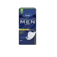 Protector masculino para la incontinencia de absorción media El protector absorbente TENA Men Active Fit Level 2 ofrece protección discreta y segura frente a las pérdidas de orina moderadas. Triple protección frente a las fugas, el olor y la humedad con un protector diseñado para el hombre en forma de copa. Este protector ofrece máxima protección y comodidad. Con solo 4 mm de grosor, es cómodo, discreto y fácil de usar: solo tienes que adherir el protector a la ropa interior mediante una tira adhesiva y olvidarte de que lo llevas puesto. Para tu comodidad, viene en bolsitas individuales para que lo tengas siempre a mano en tu bolsa de deporte o maletín, y mantengas la confianza y el control durante todo el día.