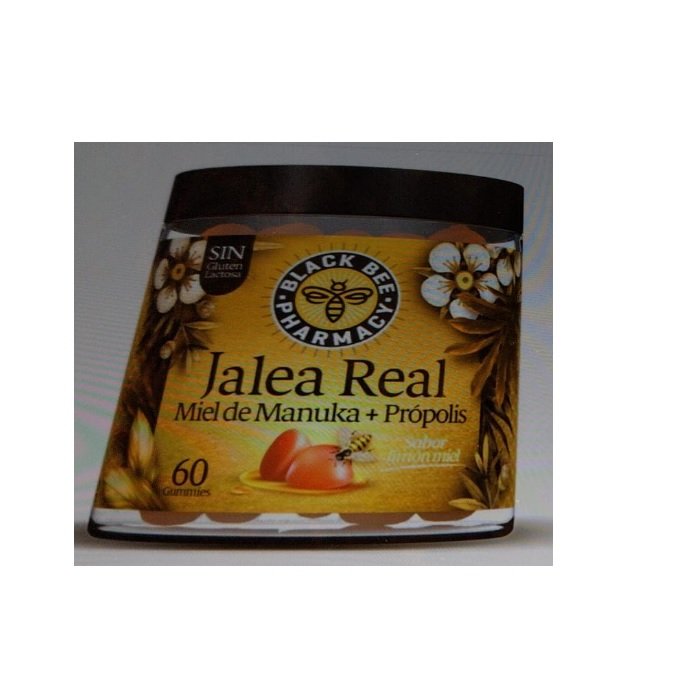 Black Bee Jalea Real 60 Gominolas con própolis