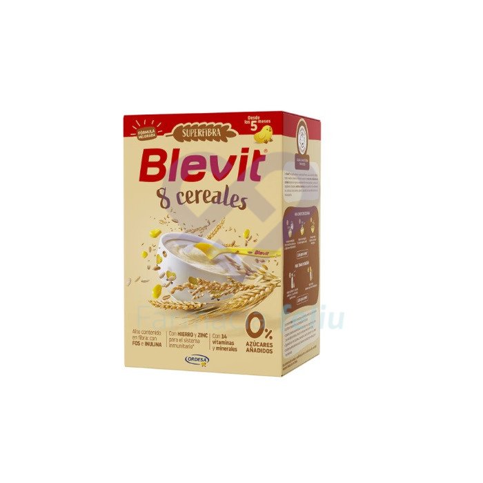 Blevit 8 Cereales Superfibra sin azúcar