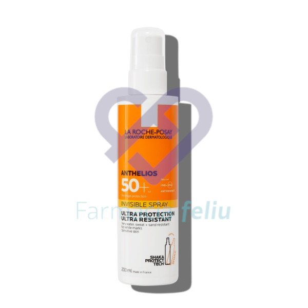 Anthelios 50+ Invisible Spray 200 ml protección total