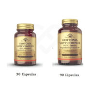 Combinación sinérgica de 5-HTP, magnesio, valeriana y vitamina B6. Ingredientes que intervienen en procesos relacionados con el estado de ánimo y el descanso.