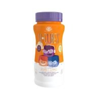 Vitamina C con sabor a fresa y naranja para niños a partir de los 3 años. Apto para veganos.