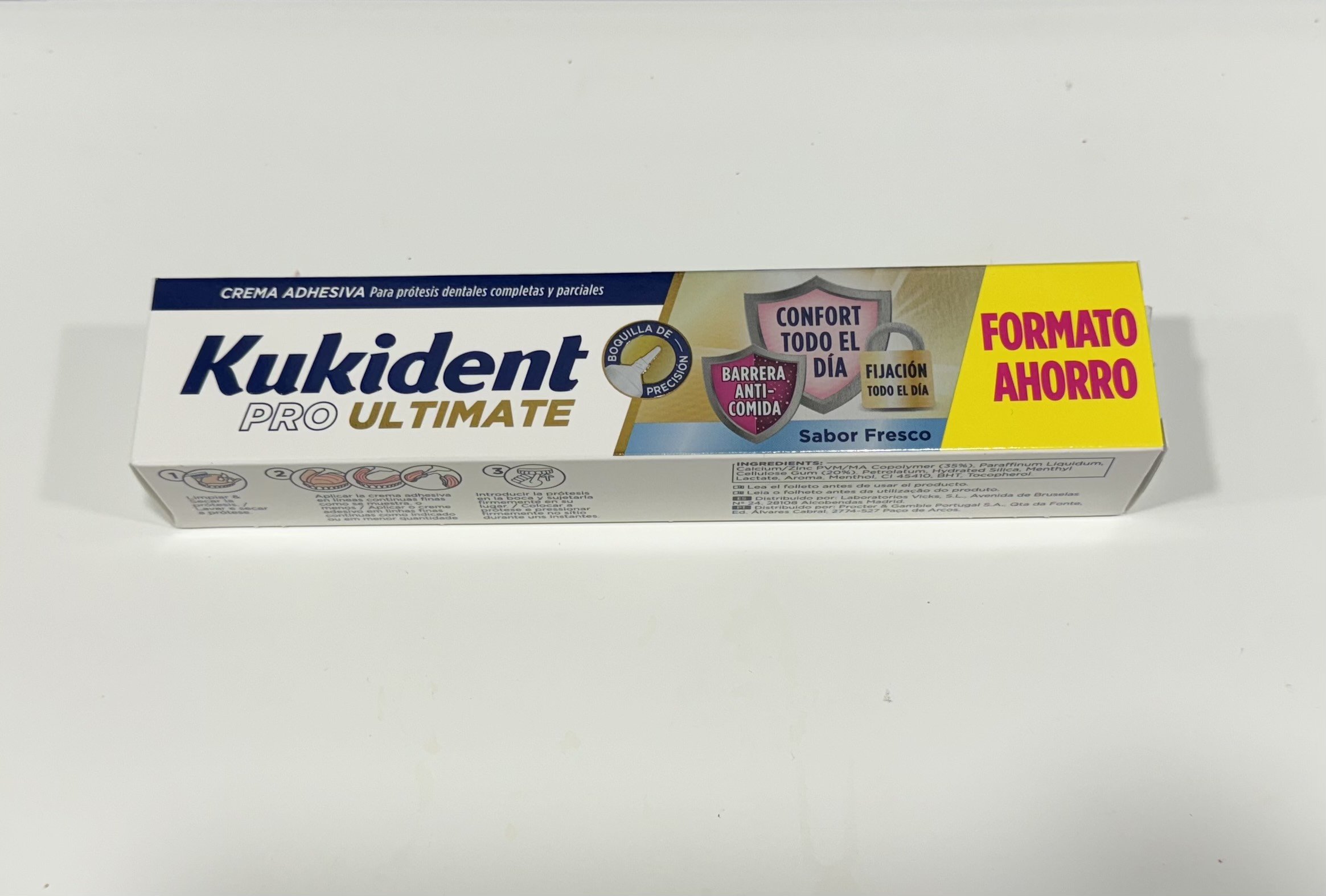 Kukident Pro Ultimate Sabor Fresco 57G Formato Ahorro