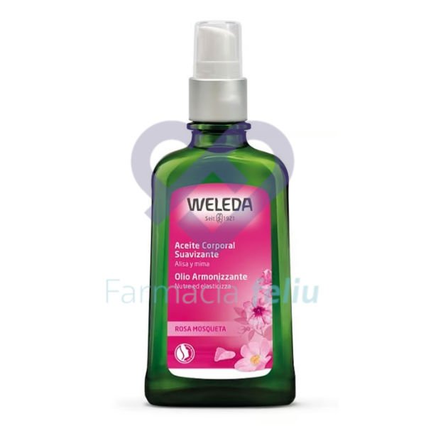 Weleda Aceite Corporal Suavizante Rosa Mosqueta 100 ml