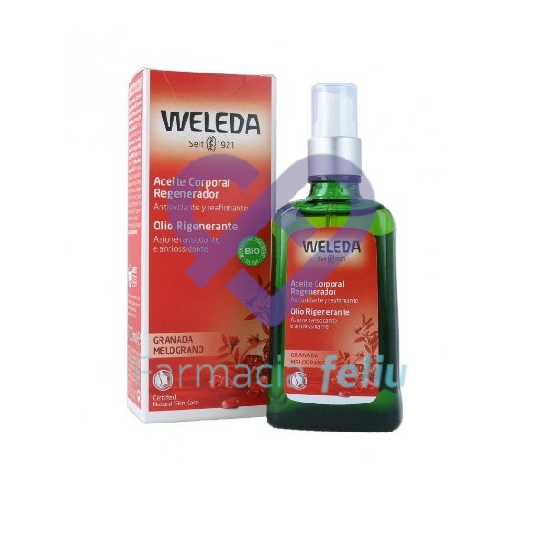 Aceite bio corporal Regenerador granada 100 ml Weleda