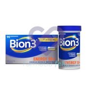 Vutaminas y minerales Bion3 ENERGY 50+ Formato XL aporta lo que de manera natural en la dieta se deja de asimilar correctamente para devolver la energía a partir de los 50 años