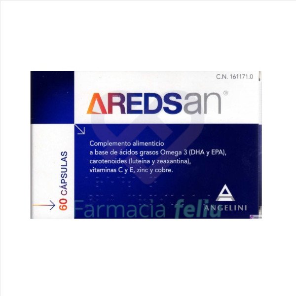 Aredsan, 60 Cápsulas