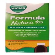 Vicks Fórmula Natura Tos Adultos - Alivio Rápido y Natural para la Tos