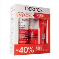 Vichy Dercos Champú Anticaída Estimulante 400ml + Ecorefill 500ml