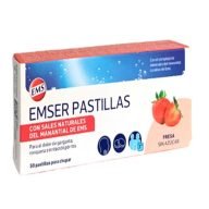 Alivia rápidamente la irritación de garganta con el delicioso sabor a fresa de Emser Pastillas. Fórmula suave y efectiva, ideal para llevar a cualquier lugar. ¡Cuida tu garganta con frescura y sabor!