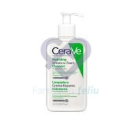 Cerave Limpiadora Crema Espuma Hidrante 473 ml desmaquillante de rostro para pieles secas
