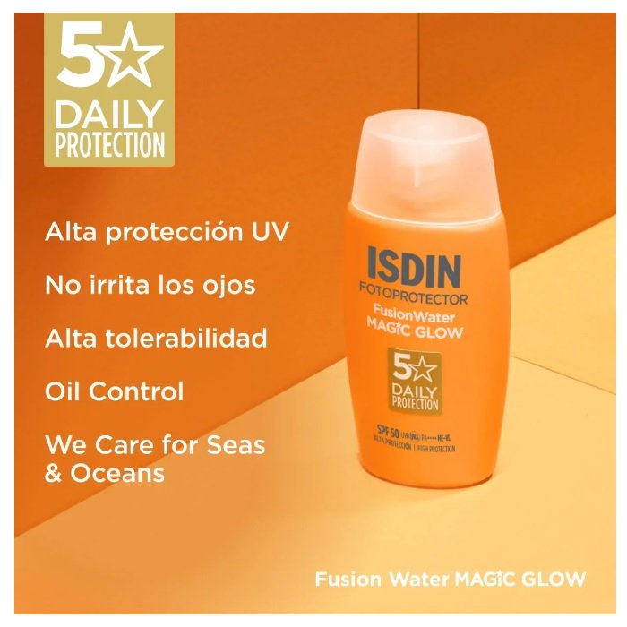 Absorción inmediata, no deja residuo graso, no comedogénico, mineral oil free, oil control, testado dermatológicamente, sin color: se adapta a cualquier fototipo; hipoalergénico: formulado para minimizar el riesgo de alergia.