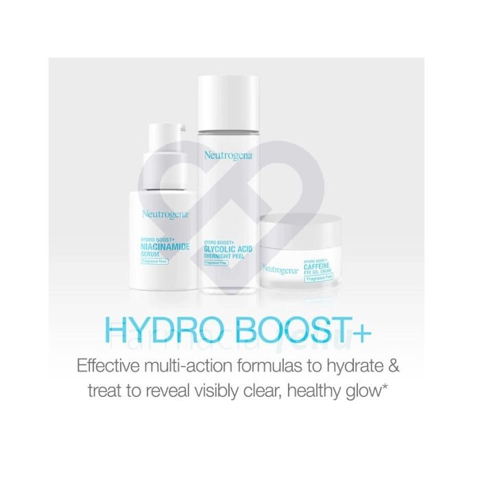 Hidrata y trata la piel con Hydro Boost+ Niacinamide Serum. Este potente suero hidratante de acción múltiple exfolia para reducir el aspecto de las manchas oscuras y difuminar los poros, dejando el cutis más limpio.
