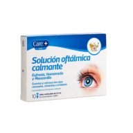 Care+ Solución oftálmica Calmante 10 viales reutilizables apto para uso con lentes de contacto