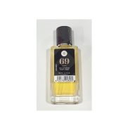 Colonia IAP Pharma Parfums Pour Homme Nº69 50 ml es una fragancia masculina de carácter sofisticado con notas amaderadas y especiadas. Su combinación de pimienta negra, vetiver y ámbar crea un aroma elegante y duradero, presentado en un frasco de vidrio azul con detalles plateados. Formato ideal para descubrir esta esencia o llevarla siempre contigo.