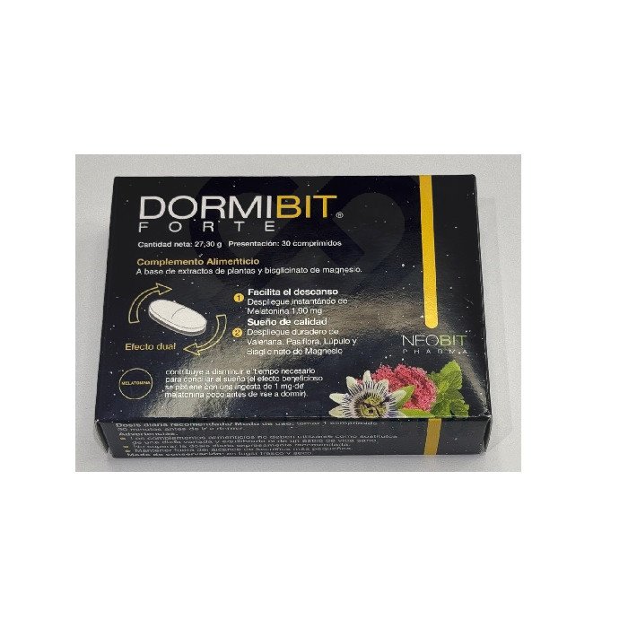 Dormibit te ayuda a relajar la mente para descansar confortablemente.