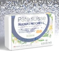 Pâte Suisse Buenas Noches de Lehning es un complemento alimenticio en formato pasta dulce formulada con melatonina y plantas relajantes (pasiflora, amapola, espino blanco) para facilitar el sueño natural. Su delicioso sabor a miel y naranja lo hace ideal para adultos y niños a partir de 3 años. ✔ 1 mg de melatonina por dosis