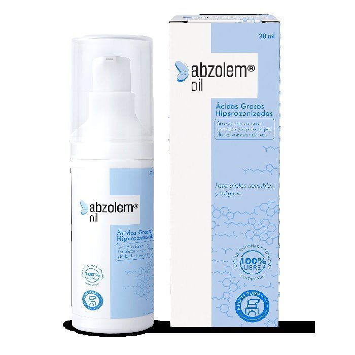 Abzolem Oil - Aceite reparador intensivo para pieles muy secas y dañadas. Con aceite de almendras dulces ecológico y caléndula. Textura de absorción progresiva.