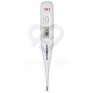 Termómetro digital que ayuda a medir con rapidez la temperatura corporal. Puede ser utilizado en la boca, la axila o el recto.
