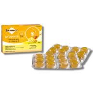 Juanola Própolis, Miel, Limón, Zinc y Vitamina C son unas pastillas blandas ideales para el cuidado de la garganta y reforzar el sistema inmune.