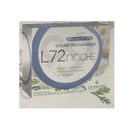 Lehning L72 Noche es un complemento alimenticio natural diseñado para mejorar la calidad del sueño. Gracias a su fórmula única a base de melatonina y plantas, reduce el tiempo necesario para conciliar el sueño y favorece un sueño reparador. www.laparafarmaciaencasa.com