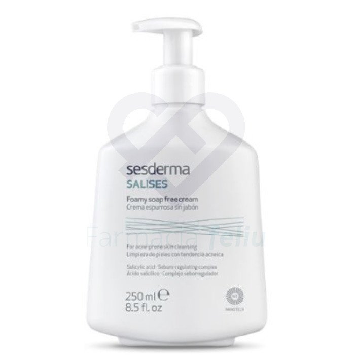 Uno de los productos imprescindibles con los que debes contar en caso de que tengas la piel grasa y con tendencia acneica es la crema espumosa sin jabón de Salises recomendada por dermatólogos.