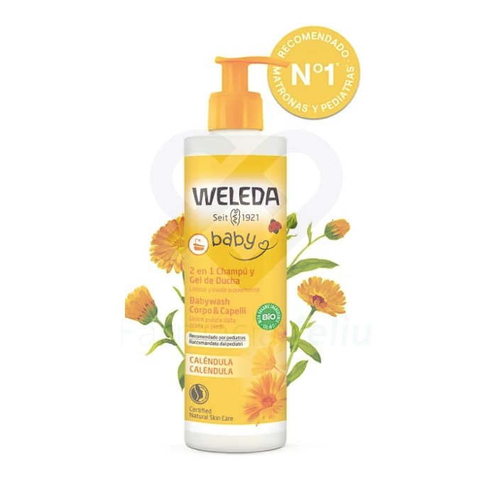 2 en 1 Champú y Gel de ducha con un formato práctico. Ingredientes 100% naturales. Para el cuerpo y el cabello de los más pequeños, limpia con suavidad respetando la piel de éstos. Con ingredientes 100% naturales deja la piel y el cabello suaves y fácil de peinar.