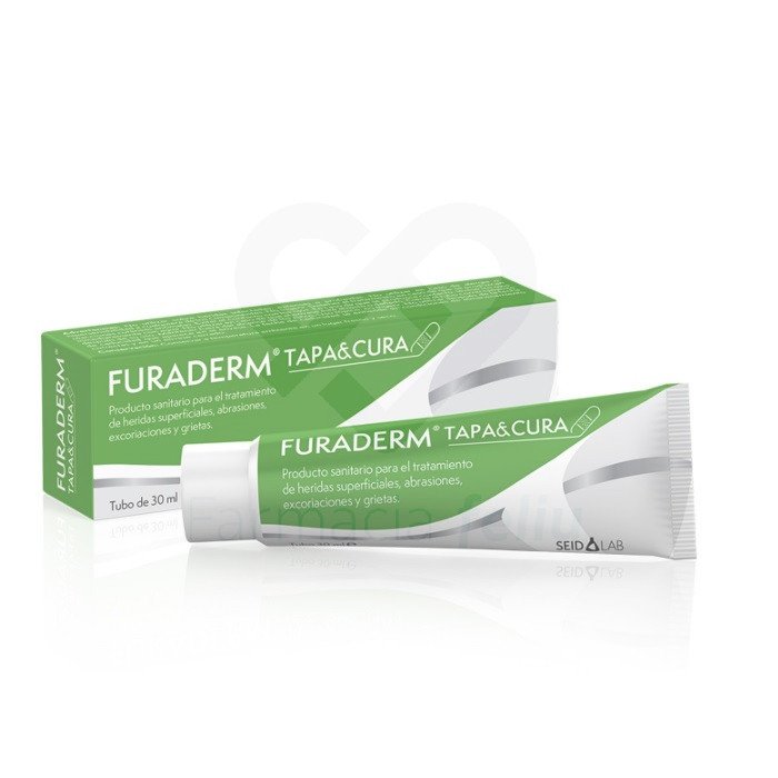 Furaderm Tapa y Cura es una solución innovadora para el tratamiento de pequeñas heridas, cortes, rozaduras o ampollas. Al pulverizarlo, crea una película transparente, flexible e impermeable que actúa como una segunda piel. Esta barrera protege la herida de la suciedad, el agua y las bacterias, reduciendo el riesgo de infección. A diferencia de los apósitos convencionales, se adapta perfectamente a cualquier zona del cuerpo, incluso a las articulaciones. Permite que la piel respire, creando un ambiente húmedo óptimo para la cicatrización.
