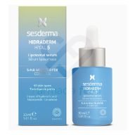 Sesderma Hidraderm Hyal 5 Liposomal Serum 30 ml Sérum ultrahidratante con 5 tipos de ácido hialurónico liposomado. Mejora la elasticidad y la textura de la piel, reduce y rellena las arrugas y líneas de expresión y restaura la función barrera proporcionando una hidratación multicapa a corto y largo plazo.