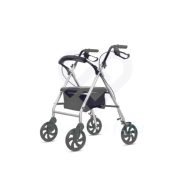 ROLLATOR ALUM. LIGHT SILVER, 180 MM