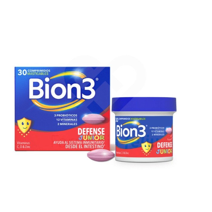 Ayuda a las defensas naturales de tus hijos con el nuevo Bion3 Defense Junior: ¡Ayuda al Sistema Inmunitario¹ desde el intestino²! ¿Sabías que tener un sistema inmunitario saludable comienza en el intestino? El intestino alberga el 70% de las células inmunitarias del cuerpo y es el centro de la digestión, donde se absorben los nutrientes esenciales para ayudar al sistema inmunitario.