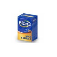 Bion3 Multi & Omega 3 es un suplemento nutricional que combina vitaminas, minerales y ácidos grasos omega-3 para mantener la salud general.