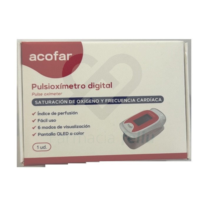 Indicado para medir la saturación de oxígeno de la hemoglobina arterial (SpO2) y la frecuencia cardíaca (BPM). Medición sencilla e indolora. Tamaño pequeño y ligero, ideal para viajes y el hogar.Rotación de pantalla. Fácil de utilizar. Medición de ritmo a través del dedo. Fácil lectura.