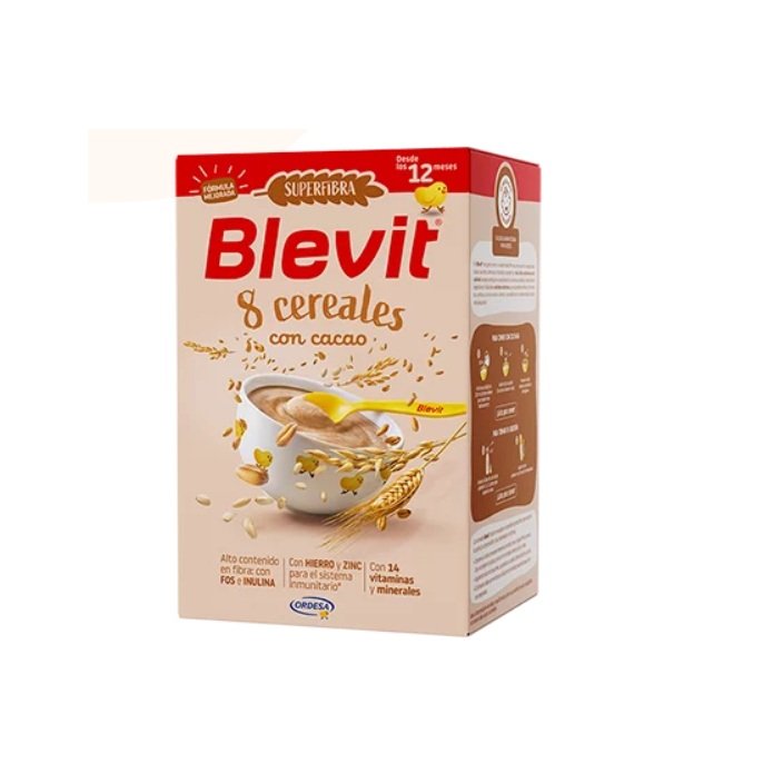 Cuenta con un 76% de cereales y un 3% de cacao en polvo, además aporta vitaminas, minerales y un alto contenido en fibra.