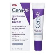 CeraVe Crema Contorno de Ojos Reafirmante es un tratamiento específico para el cuidado diario de la zona del contorno de ojos, formulado para hidratar, suavizar y mejorar la firmeza de la piel. Su fórmula ayuda a mejorar el aspecto de ojeras y bolsas, aportando confort y una sensación de mirada más descansada. Está desarrollada con una textura ligera y de rápida absorción, adecuada para todo tipo de pieles.