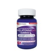 Forté Noche Melatonina 1900 Flash Gummies aporta una dosis de 1,9 mg de melatonina, que ayuda a disminuir el tiempo para conciliar el sueño