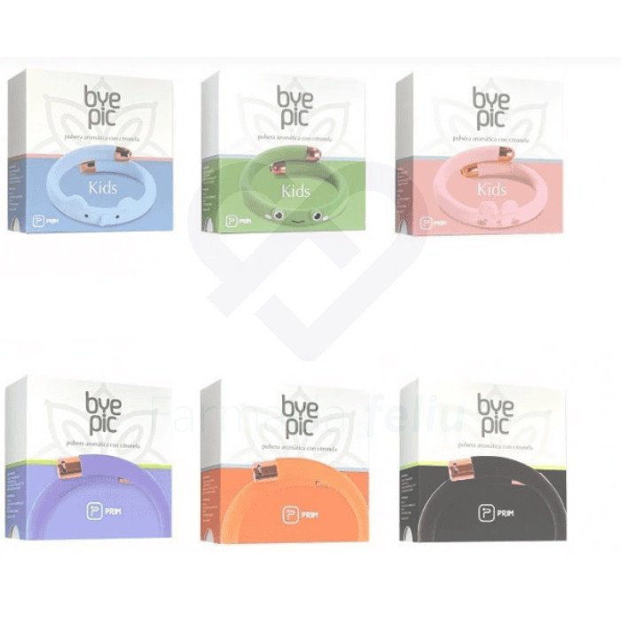 Prim Bye Pic Pulsera Aromática Citronela Repelente de Mosquitos