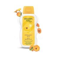 Baño con ingredientes suaves y reconfortantes para calmar al bebé y que tenga un sueño tranquilo. Sin necesidad de aclarado, deja la piel suave y el bebé relajado.