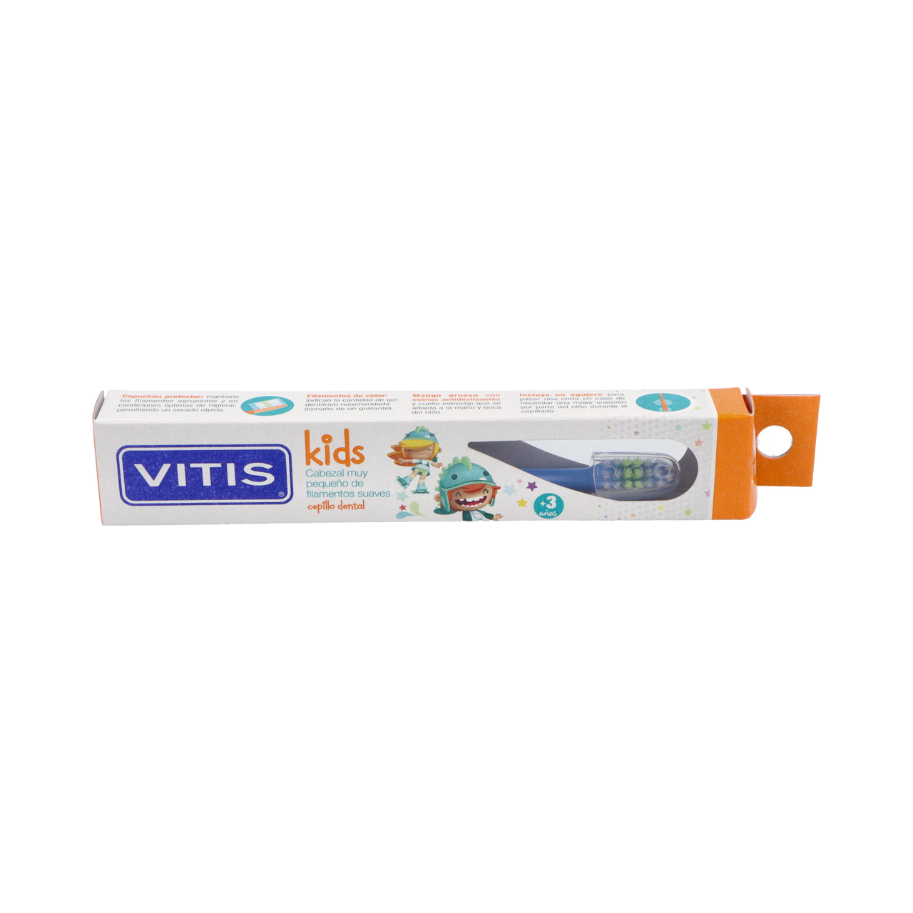 Vitis Kids Cepillo Dental Infantil Suave para +3 años