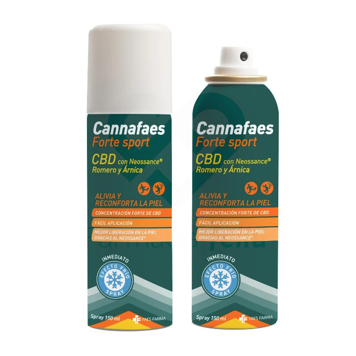 Cannafaes Forte Sport Spray es el compañero perfecto para cualquier deporte. Su formato cómodo y práctico, junto con su efecto frío inmediato1, está diseñado para ofrecer un alivio inmediato en situaciones que lo requieran durante la práctica deportiva.
