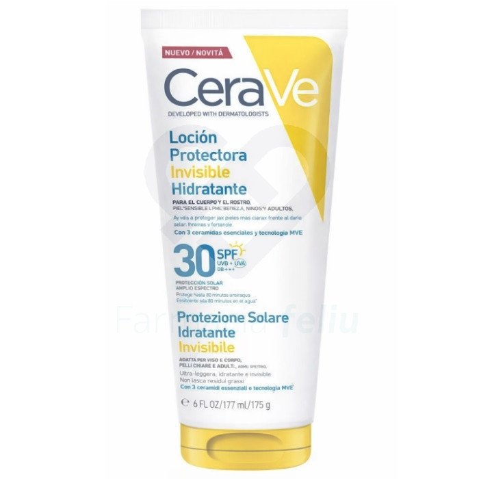 Formulada con 3 ceramidas esenciales, ayuda a restaurar y mantener la barrera protectora de la piel mientras te proteges del sol.