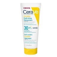 La Loción Protectora Invisible Hidratante SPF30 CeraVe protege del daño de los rayos UV, con 3 ceramidas esenciales y tecnología MVE.