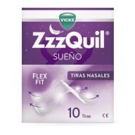 Zzzquil sueño 10 tiras nasales: Las Tiras Nasales ZzzQuil Sueño están diseñadas para ofrecer comodidad y cuidar tu piel, siendo una solución ideal para aliviar la congestión nasal y reducir los ronquidos, lo que favorece un descanso profundo y reparador. Son hipoalergénicas y han pasado pruebas dermatológicas rigurosas, garantizando su uso seguro y sin preocupaciones. Su diseño sin fragancia las hace perfectas para personas sensibles a los olores, proporcionando una experiencia agradable sin irritaciones. Con tecnología de fácil aplicación y remoción, estas tiras no dejan residuos ni causan molestias, convirtiéndose en un excelente complemento para tu rutina nocturna y mejorando notablemente la calidad de tu sueño.